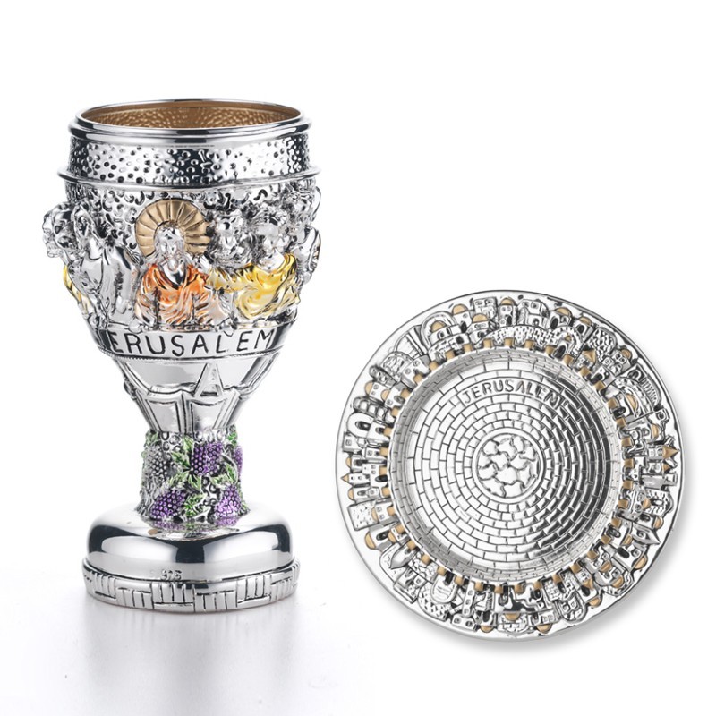 Calice e Piattino Oro