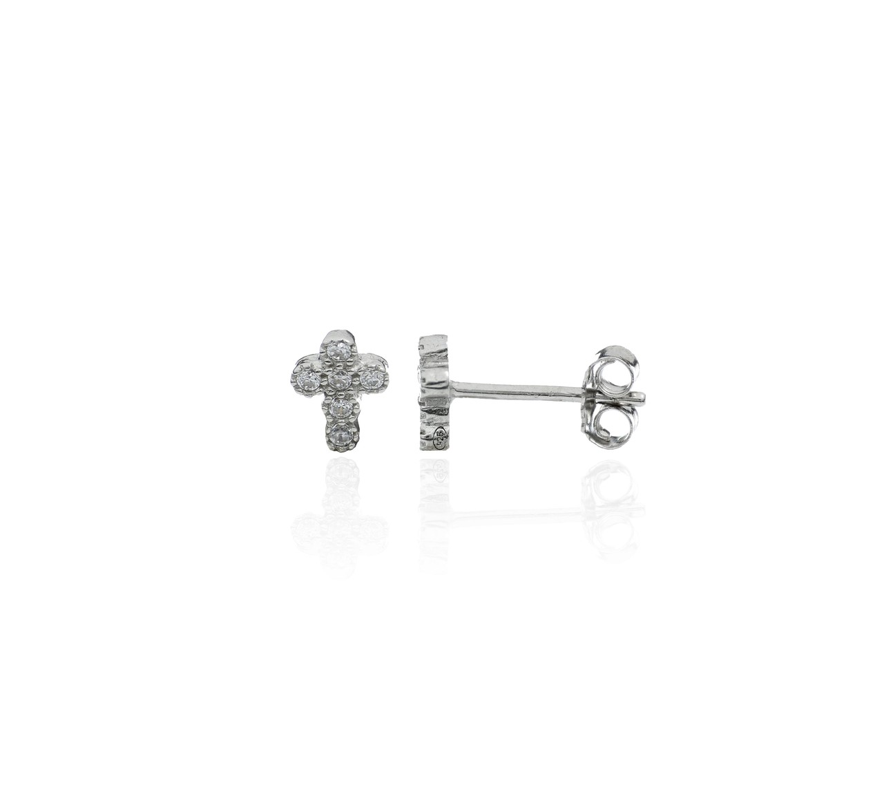 Orecchini croce argento 925