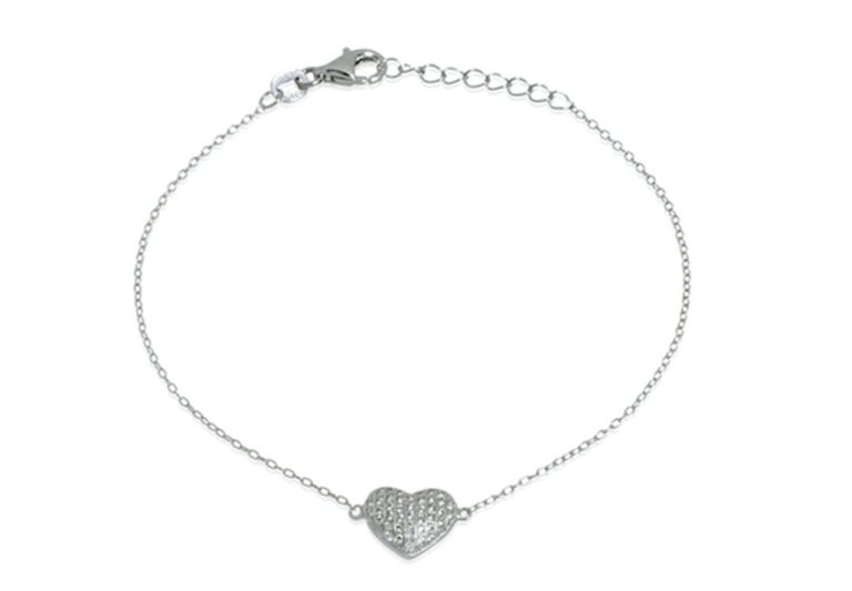 Bracciale Cuore argento 925