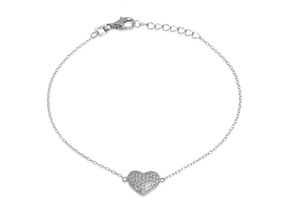 Bracciale Cuore argento 925