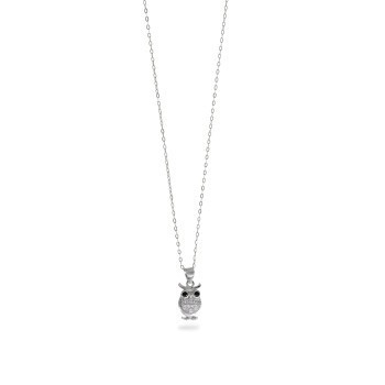 Collana Gufo argento 925