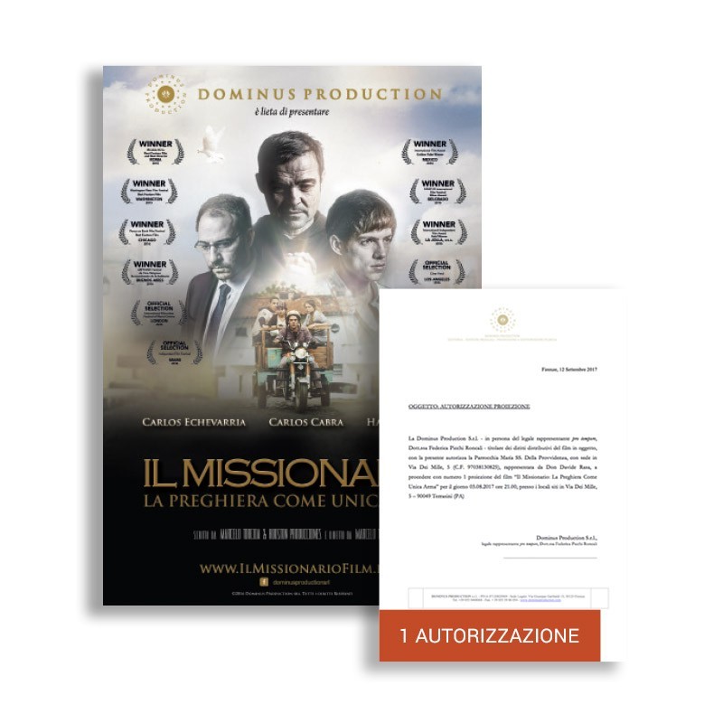 IL MISSIONARIO - Pacchetto solo Autorizzazione