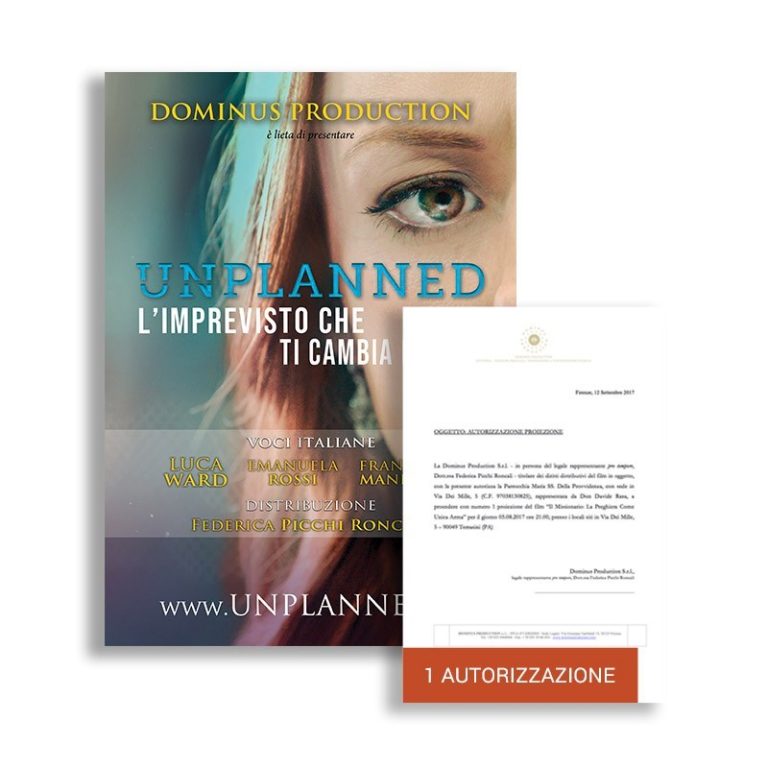 UNPLANNED - Pacchetto solo Autorizzazione