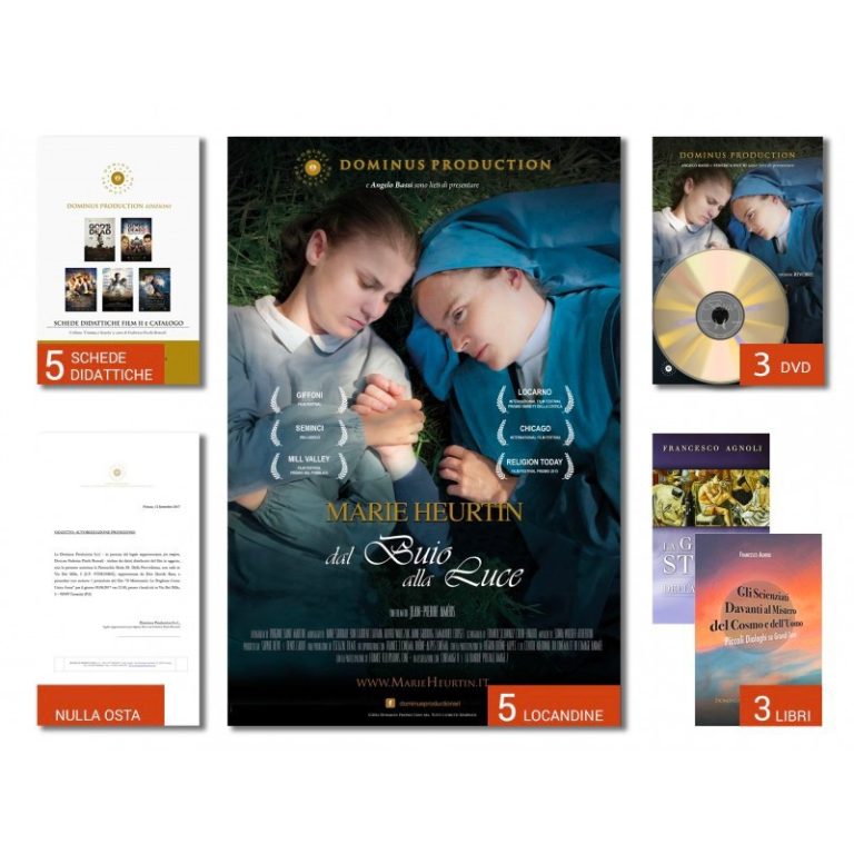 MARIE HEURTIN - PACCHETTO PROIEZIONE 1 AUTORIZZAZIONE + LIBRI/DVD + SCHEDE DIDATTICHE