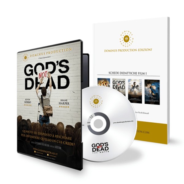 GOD’S NOT DEAD – DIO NON E’ MORTO – DVD ufficiale in italiano + SCHEDA DIDATTICA