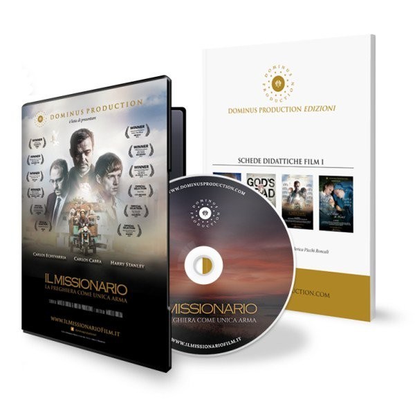 IL MISSIONARIO – LA PREGHIERA COME UNICA ARMA – DVD ufficiale in italiano + SCHEDA DIDATTICA