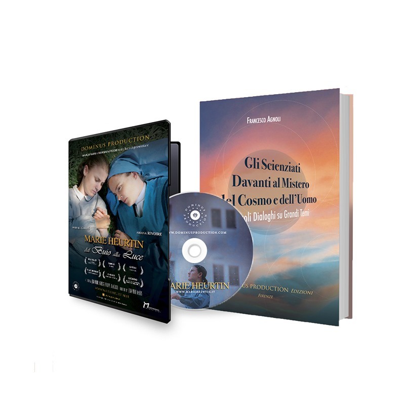 MARIE HEURTIN – DAL BUIO ALLA LUCE: DVD ITA + libro GLI SCIENZIATI DAVANTI AL MISTERO DEL COSMO E DELL'UOMO + SCHEDA DIDATTICA