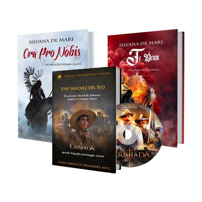 CRISTIADA: DVD in italiano + biografia JOSE’ SANCHEZ DEL RIO + Ora Pro Nobis + Te Deum