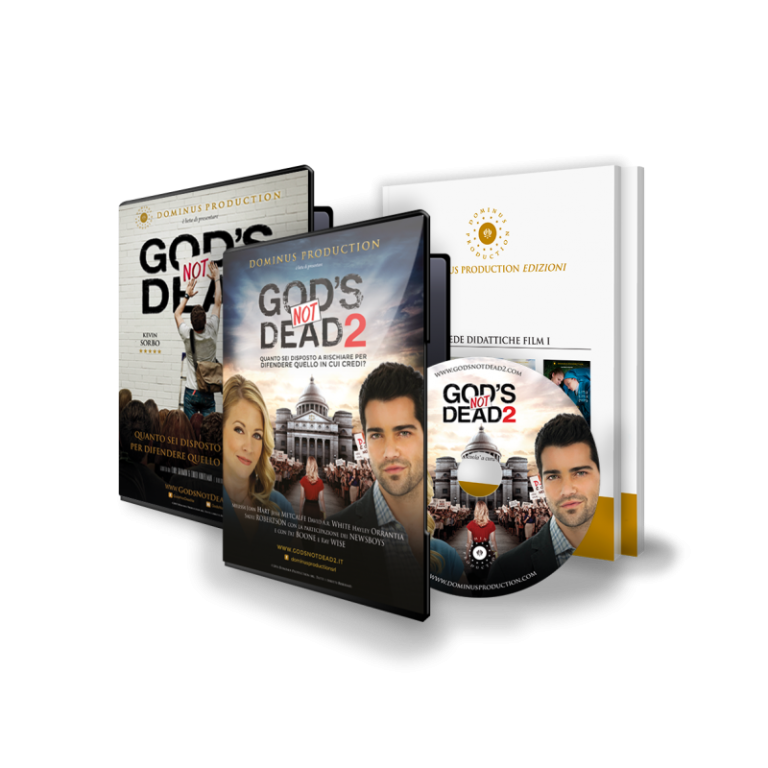 DVD GOD'S NOT DEAD 2 + DVD GOD'S NOT DEAD + SCHEDE DIDATTICHE