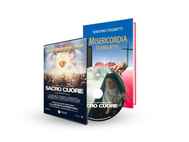 SACRO CUORE – DVD ufficiale in italiano + libro MISERICORDIA ULTIMO ATTO + SCHEDA DIDATTICA