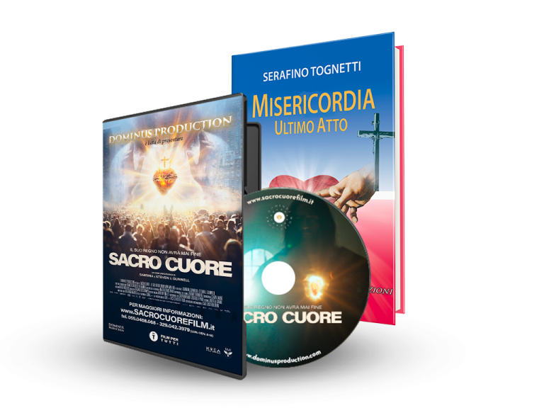 SACRO CUORE – DVD ufficiale in italiano + libro MISERICORDIA ULTIMO ATTO + SCHEDA DIDATTICA